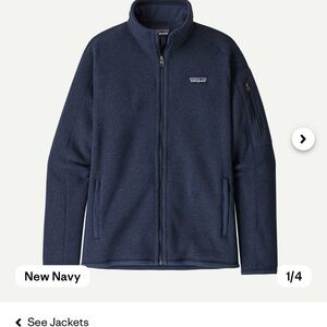 Patagonia women’s Navy Jacket
